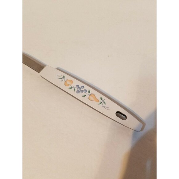 Stainless Steel Salad Server Fork with Fruit Handle 11 1/4" - Picture 2 of 6